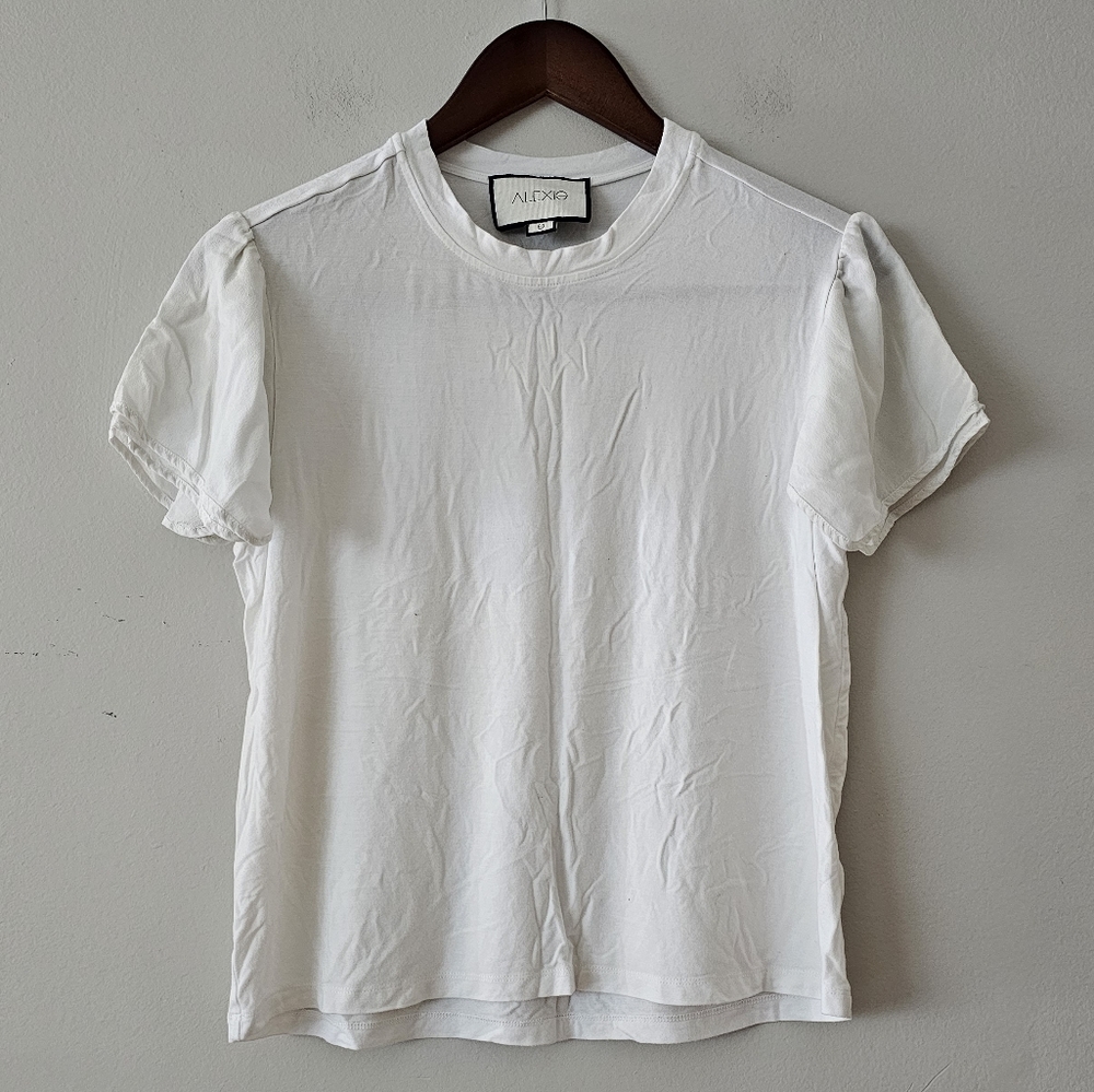 Alexis silk short sleeve top
